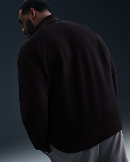 Nike 24.7 ImpossiblySoft Men's Dri-FIT 1/2-Zip Top - Black/Dark Smoke Grey - View 8