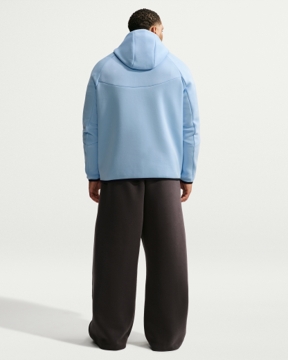 Nike Tech Men's Fleece Windrunner Full-Zip Jacket - Ice Blue/Black - View 10