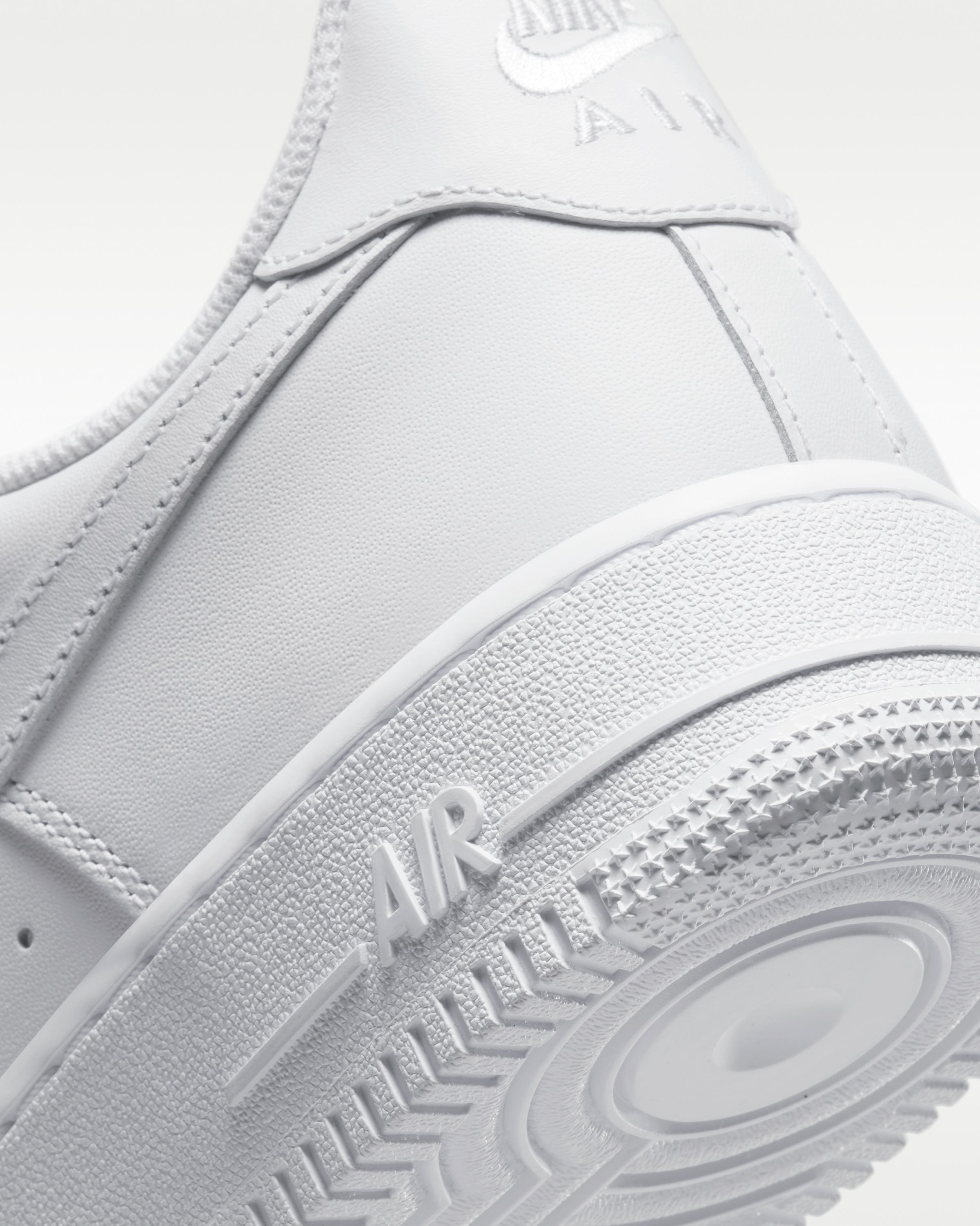 Nike Air Force 1 '07 Men's Shoes - White/White - View 8