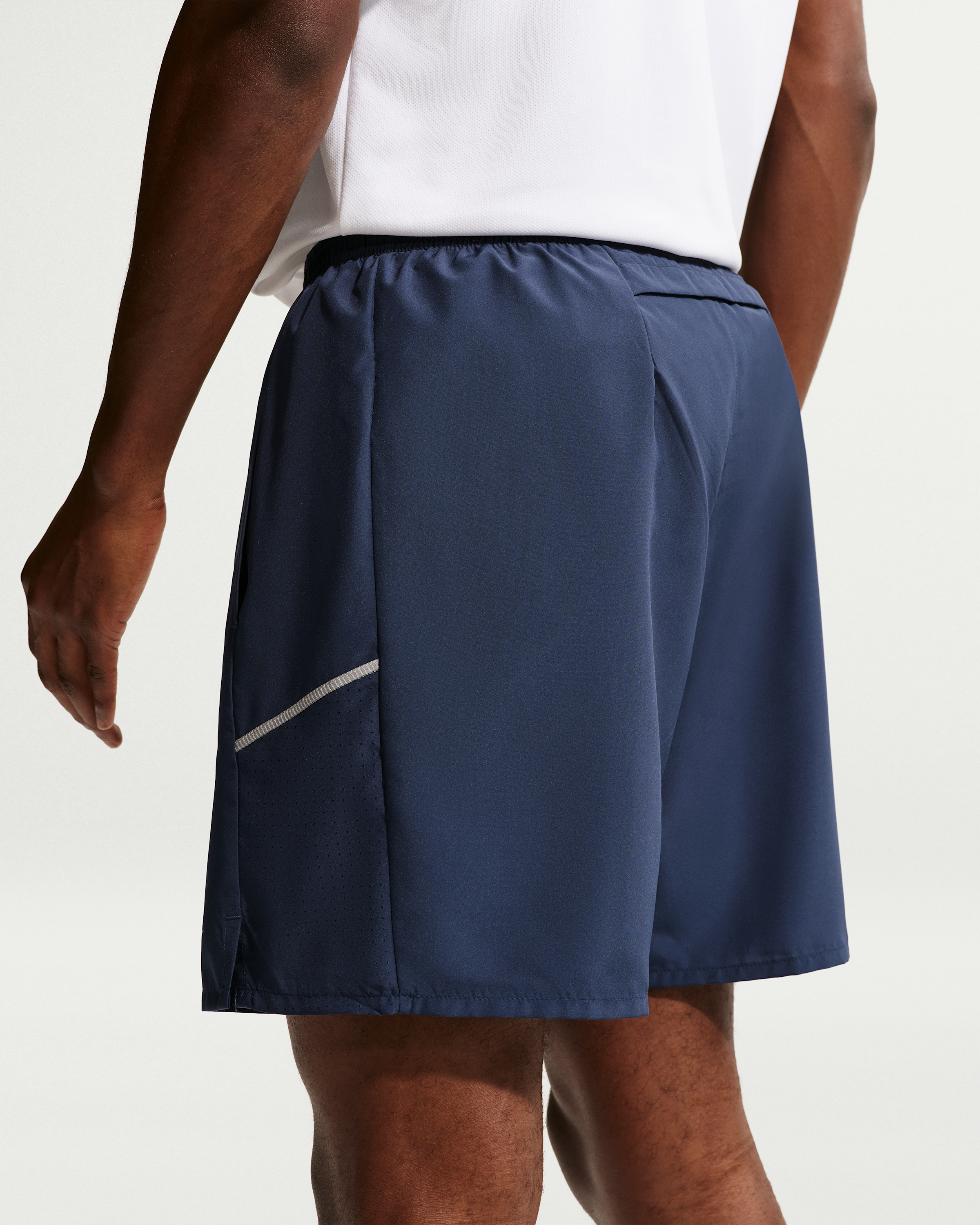 Nike Miler Men's Dri-FIT 18cm (approx.) Brief-Lined Running Shorts - Midnight Navy/Midnight Navy - View 3