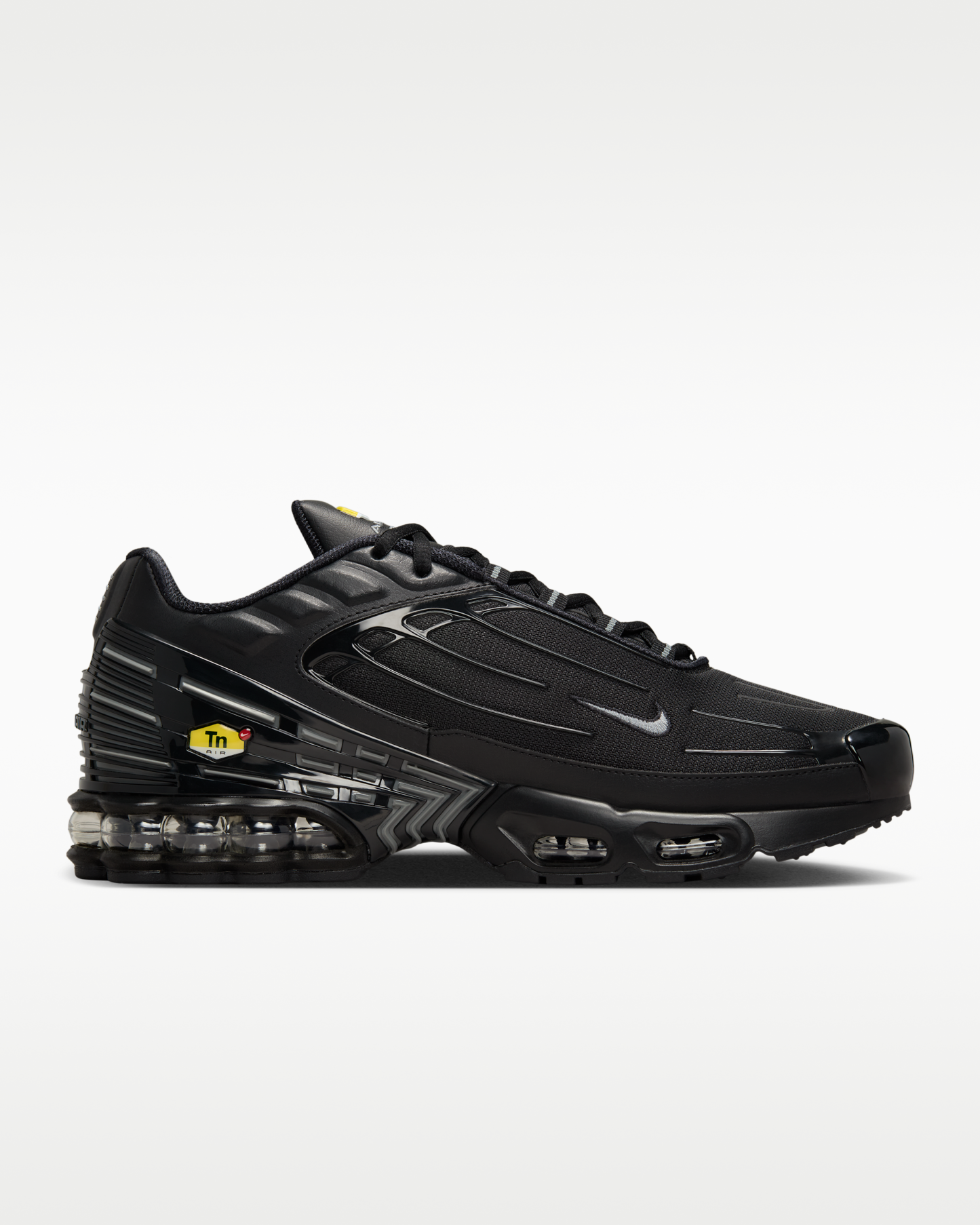 Nike Air Max Plus 3 Men's Shoes - Black/Smoke Grey - View 3