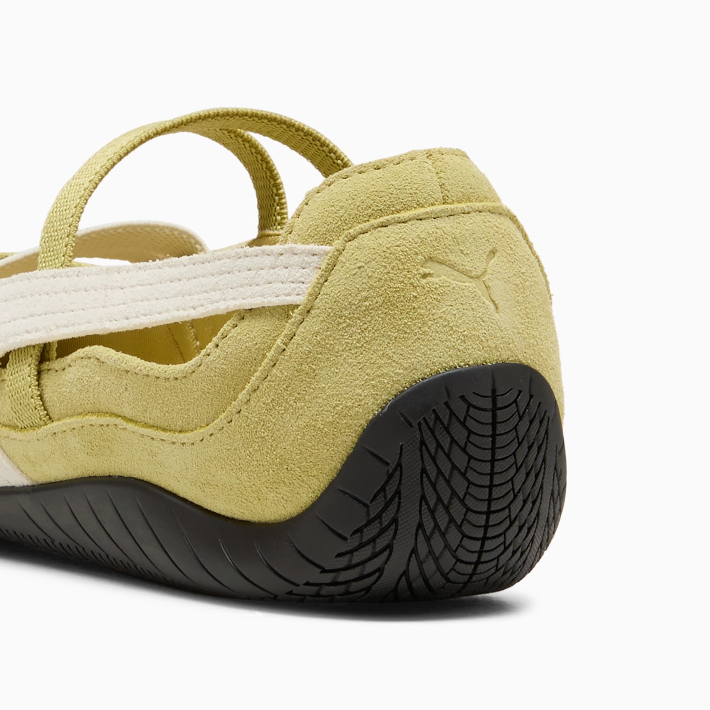 Speedcat Suede Ballet Shoes Women - Rustic Olive-PUMA Black - Image 5