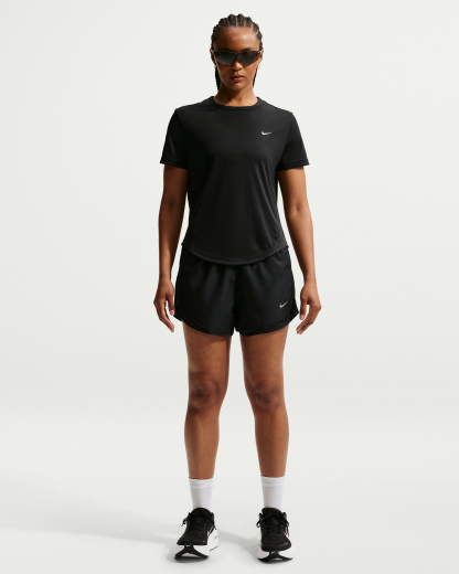 Nike Tempo Women's Dri-FIT Short-Sleeve Running Top - Black - View 4