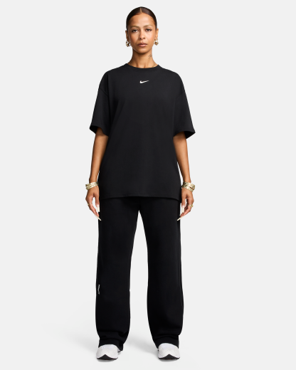 NOCTA NOCTA Fleece CS Open-Hem Tracksuit Bottoms - Black/Black/White - View 9