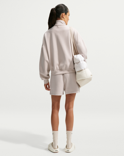Nike 24.7 ImpossiblySoft Women's Dri-FIT Oversized 1/2-Zip Top - Cream II/Cream II/College Grey - View 5