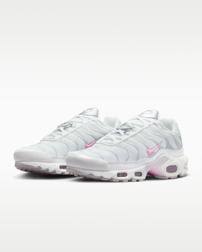 Nike Air Max Plus Women's Shoes - Summit White/Grey Fog/Metallic Silver/Pink Rise - View 6