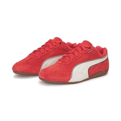 Scuderia Ferrari Speedcat Sneakers Unisex - Rosso Corsa-Vapor Gray - Image 2