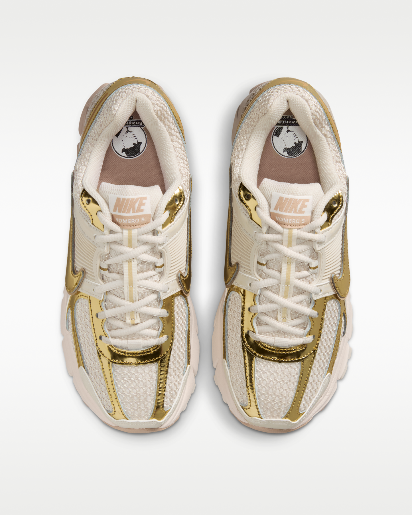 Nike Zoom Vomero 5 Women's Shoes - Light Orewood Brown/Hemp/Phantom/Metallic Gold - View 4