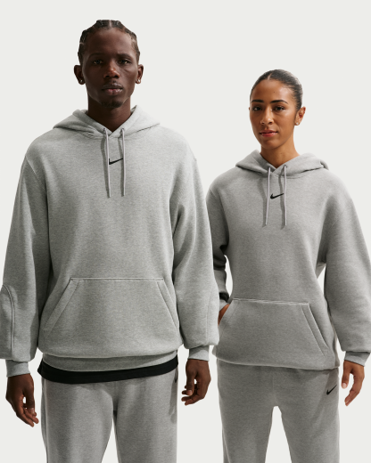 NOCTA Fleece CS Hoodie 2 - Dark Grey Heather/Matte Silver/Black - View 1