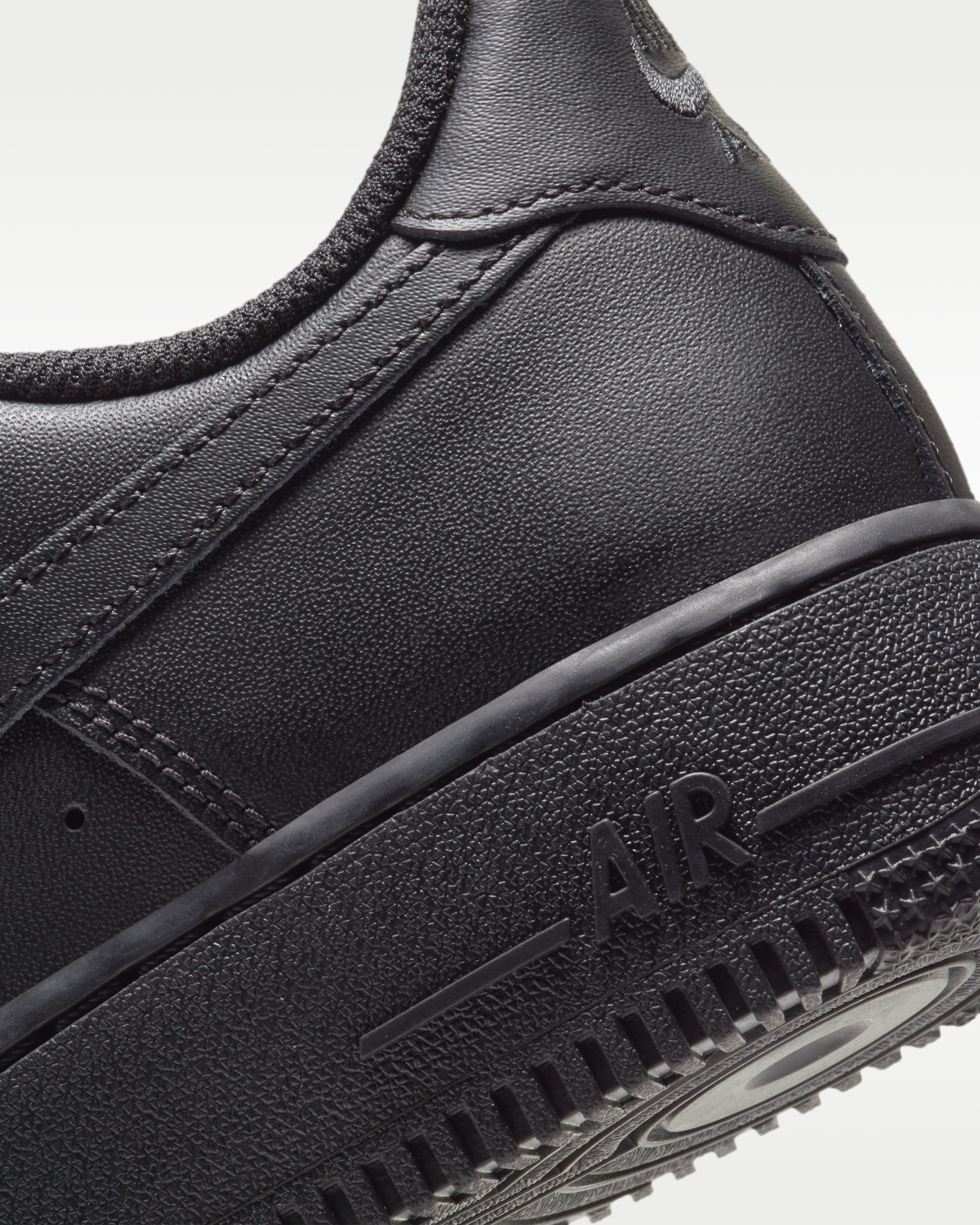 Nike Air Force 1 '07 Women's Shoes - Black/Black/Black/Black - View 8