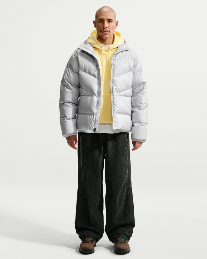 Nike Windrunner Men's Down Jacket - Grey Fog/Grey Fog/White - View 4
