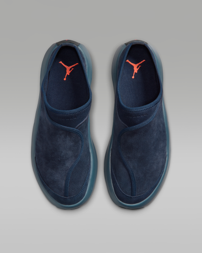 Jordan Future Men's Mules - Dark Obsidian/Blue Fox/Picante Red - View 4