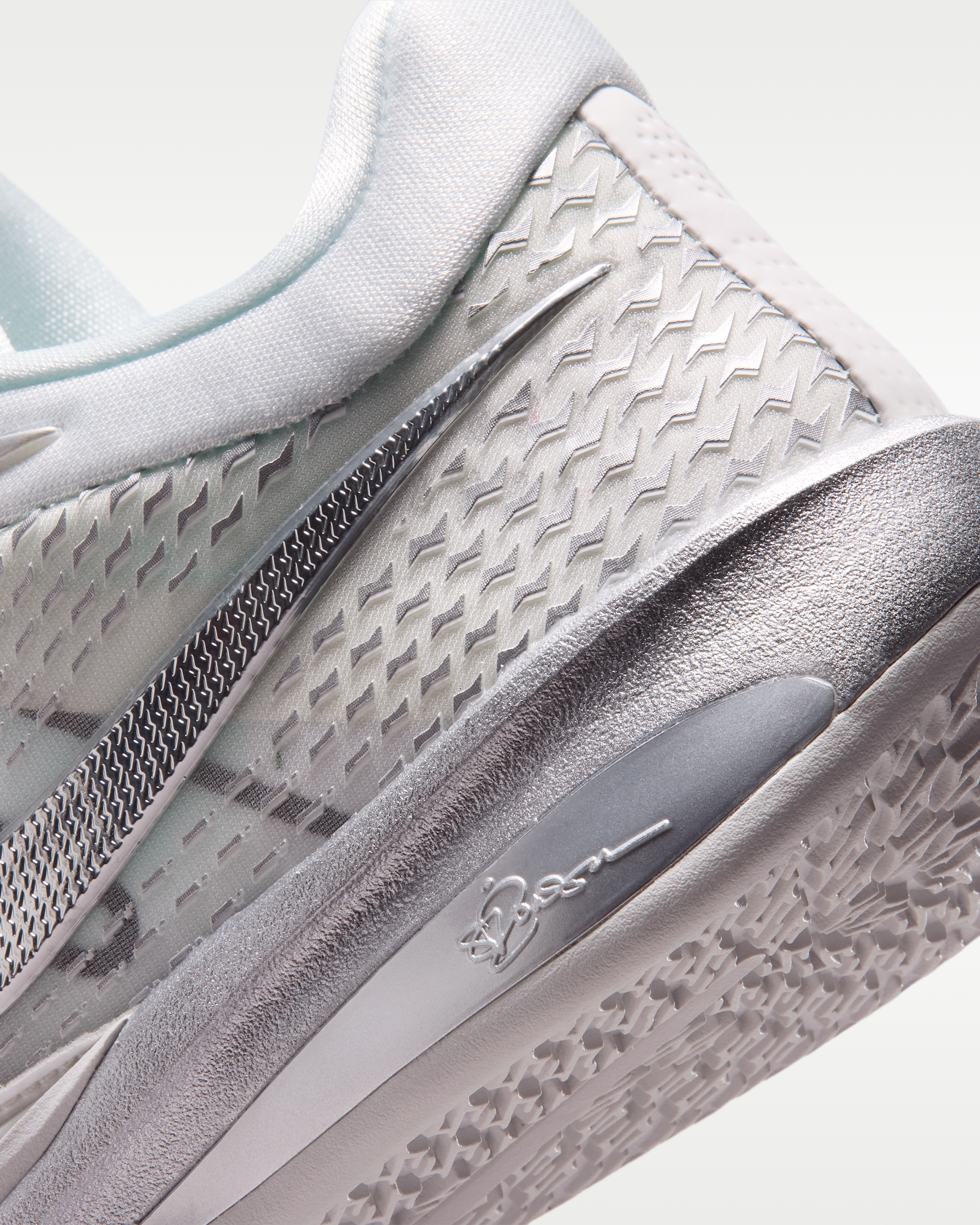 Sabrina 4 'Light Work' Basketball Shoes - Summit White/Black/Metallic Silver - View 8
