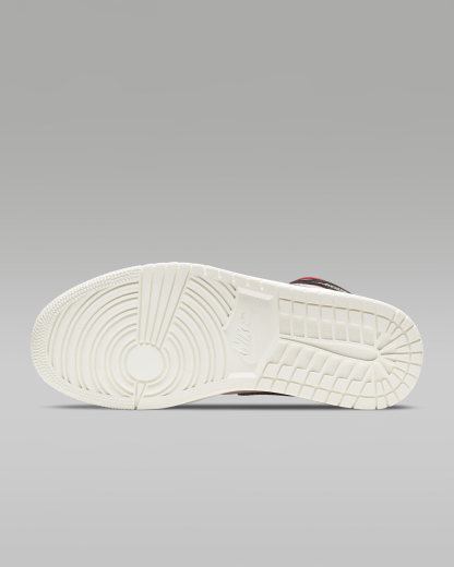 Air Jordan 1 Mid Women's Shoes - Particle Beige/Canyon Rust/Sail/Black - View 2