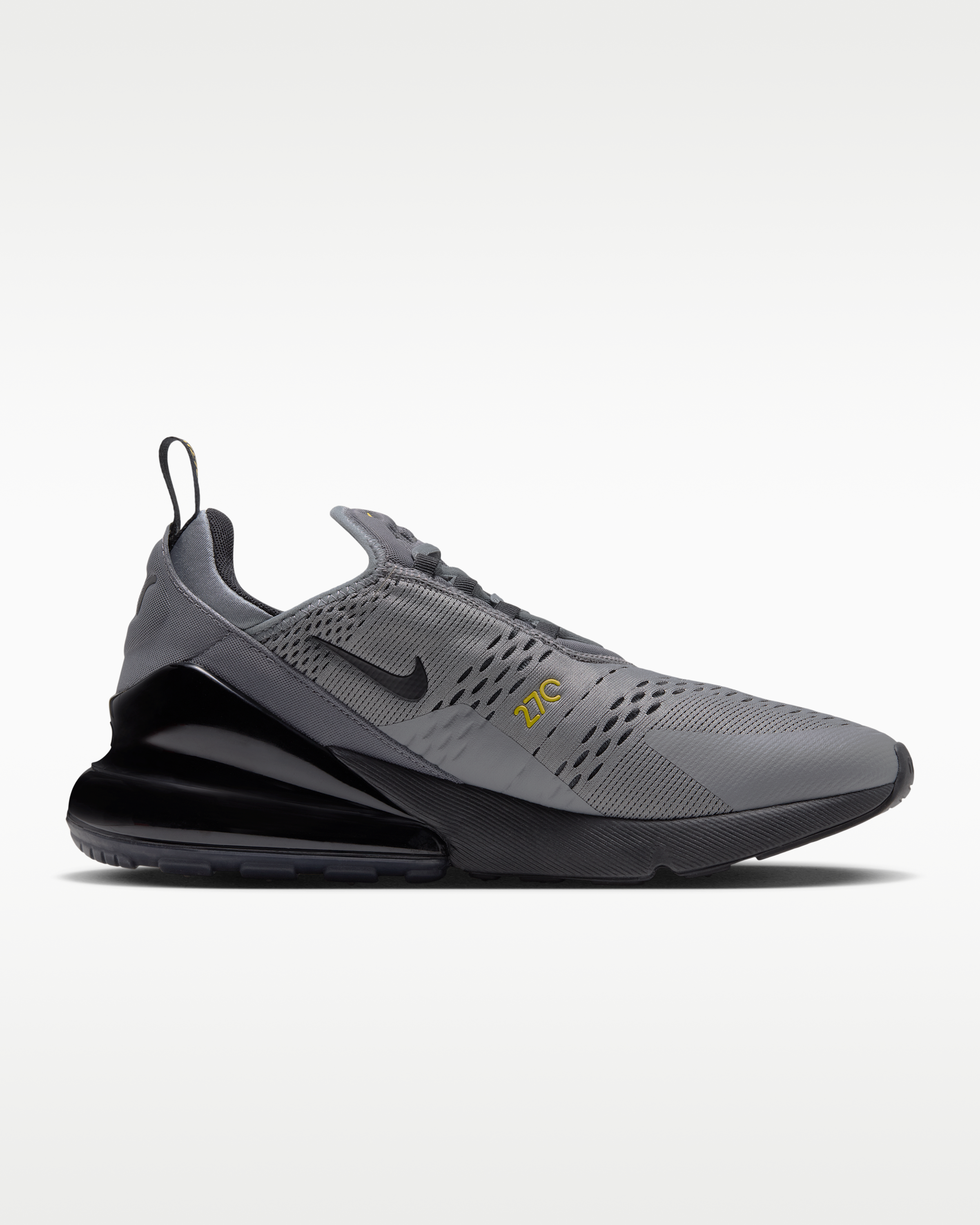 Nike Air Max 270 Men's Shoes - Smoke Grey/Chrome Yellow/Dark Smoke Grey/Black - View 3