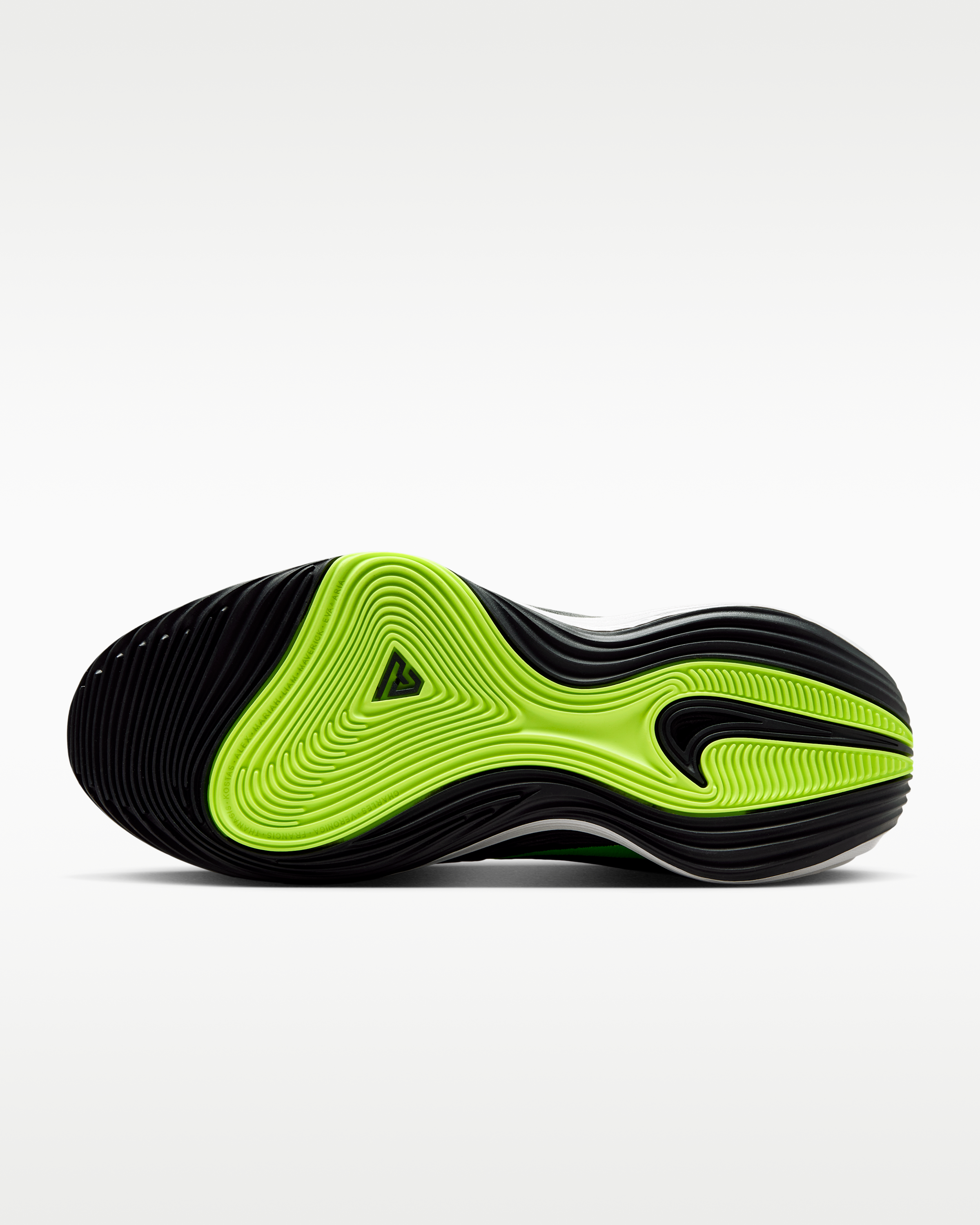 Giannis Immortality 5 Basketball Shoes - White/Black/Volt - View 2
