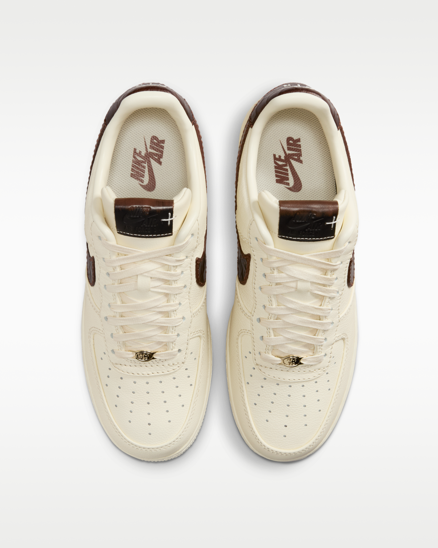 Nike Air Force 1 '07 Men's Shoes - Soft Pearl/White/Ghost - View 4