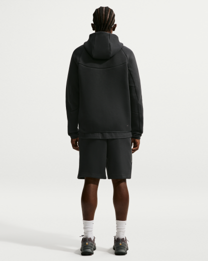 Nike Tech Men's Fleece Shorts - Black/Black - View 5