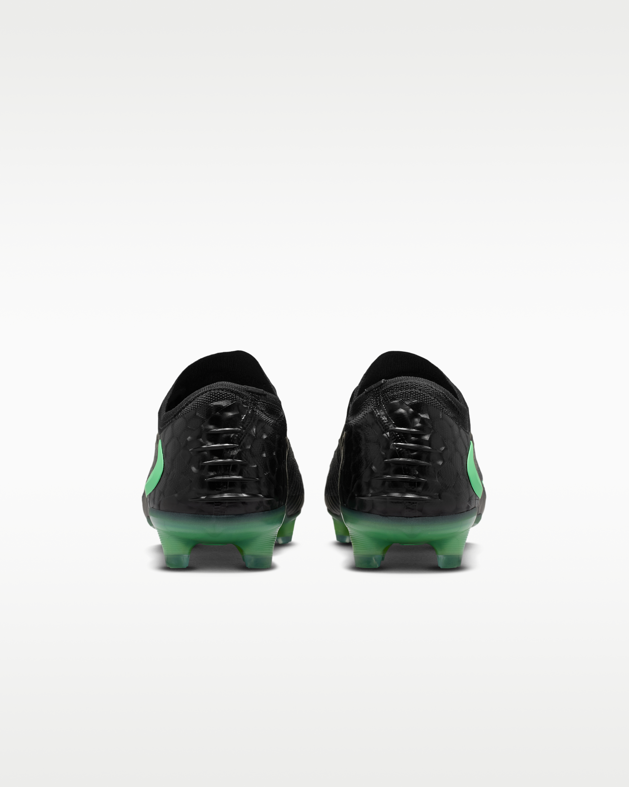 Nike Phantom 6 Low Elite Firm-Ground Football Boot - Black/Black/Illusion Green - View 6