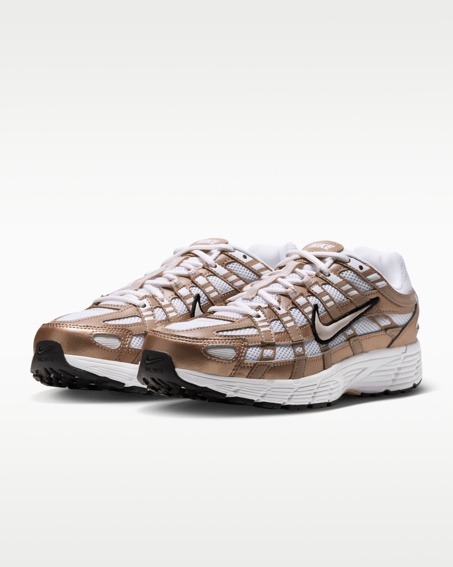 Nike P-6000 Women's Shoes - White/Blur/Black/Sand Drift - View 5