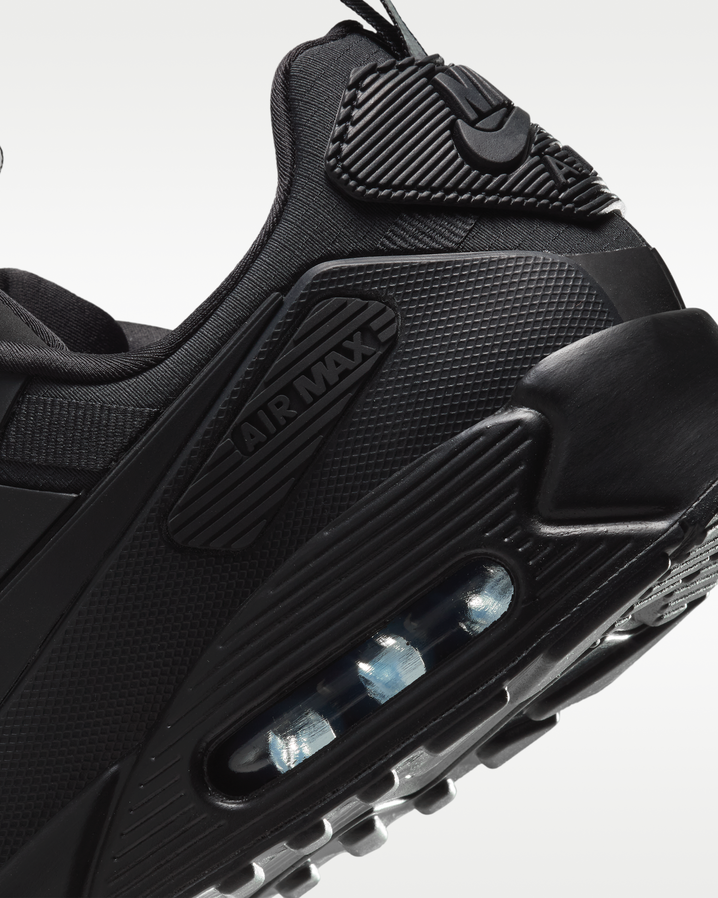 Nike Air Max 90 Drift Men's Shoes - Black/Black/Black - View 8