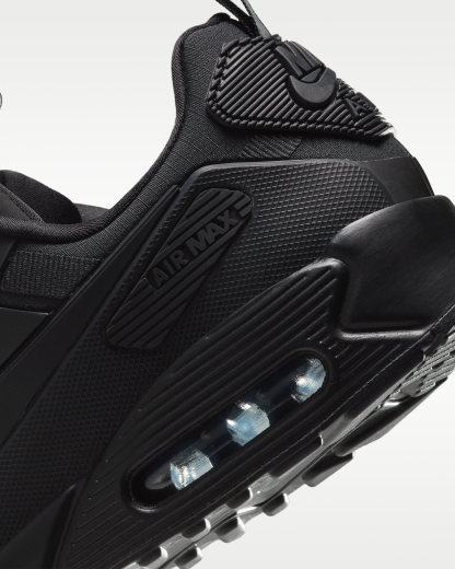 Nike Air Max 90 Drift Men's Shoes - Black/Black/Black - View 8