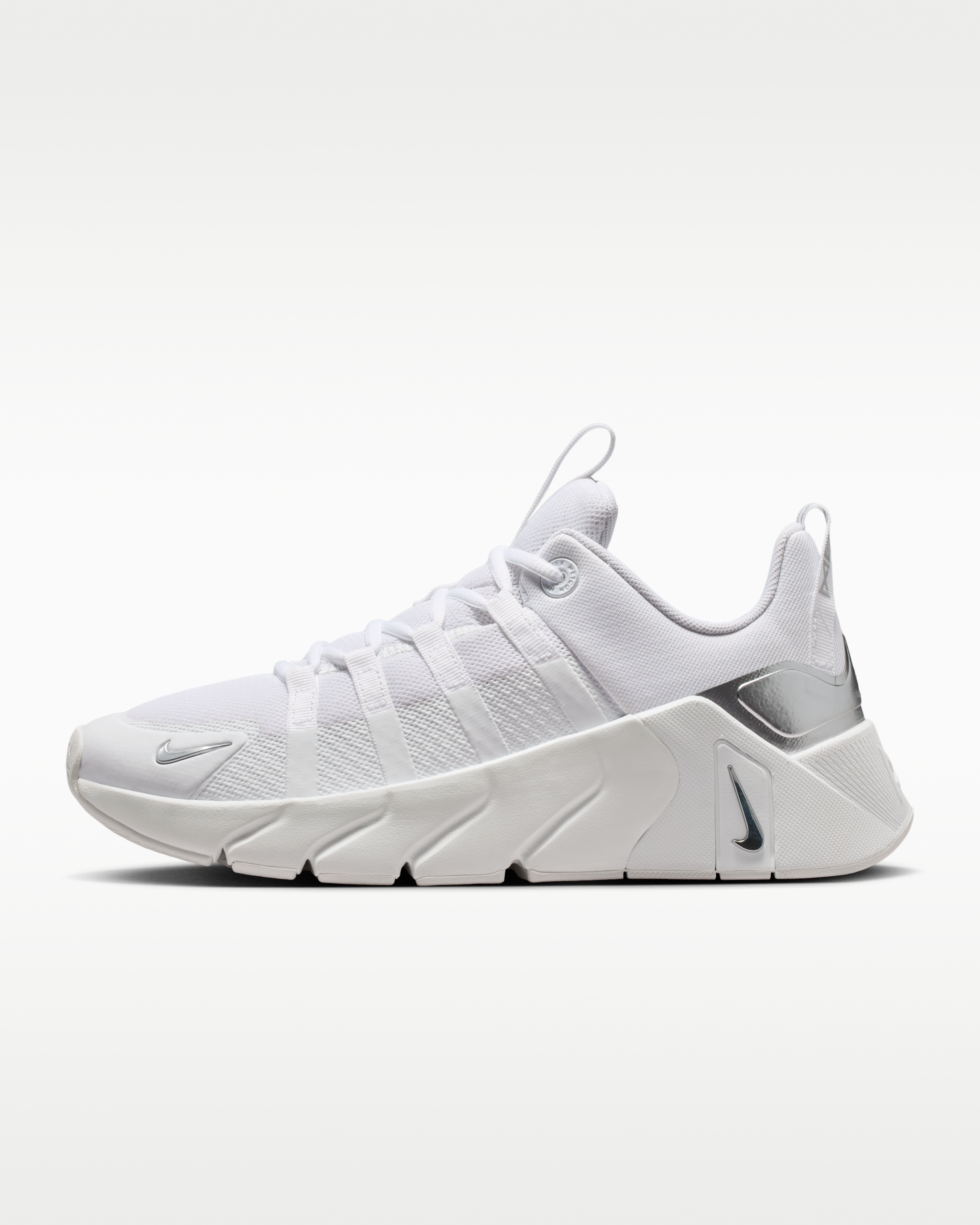 Nike Free Metcon 7 Women's Training Shoes - White/White/Metallic Silver - View 1