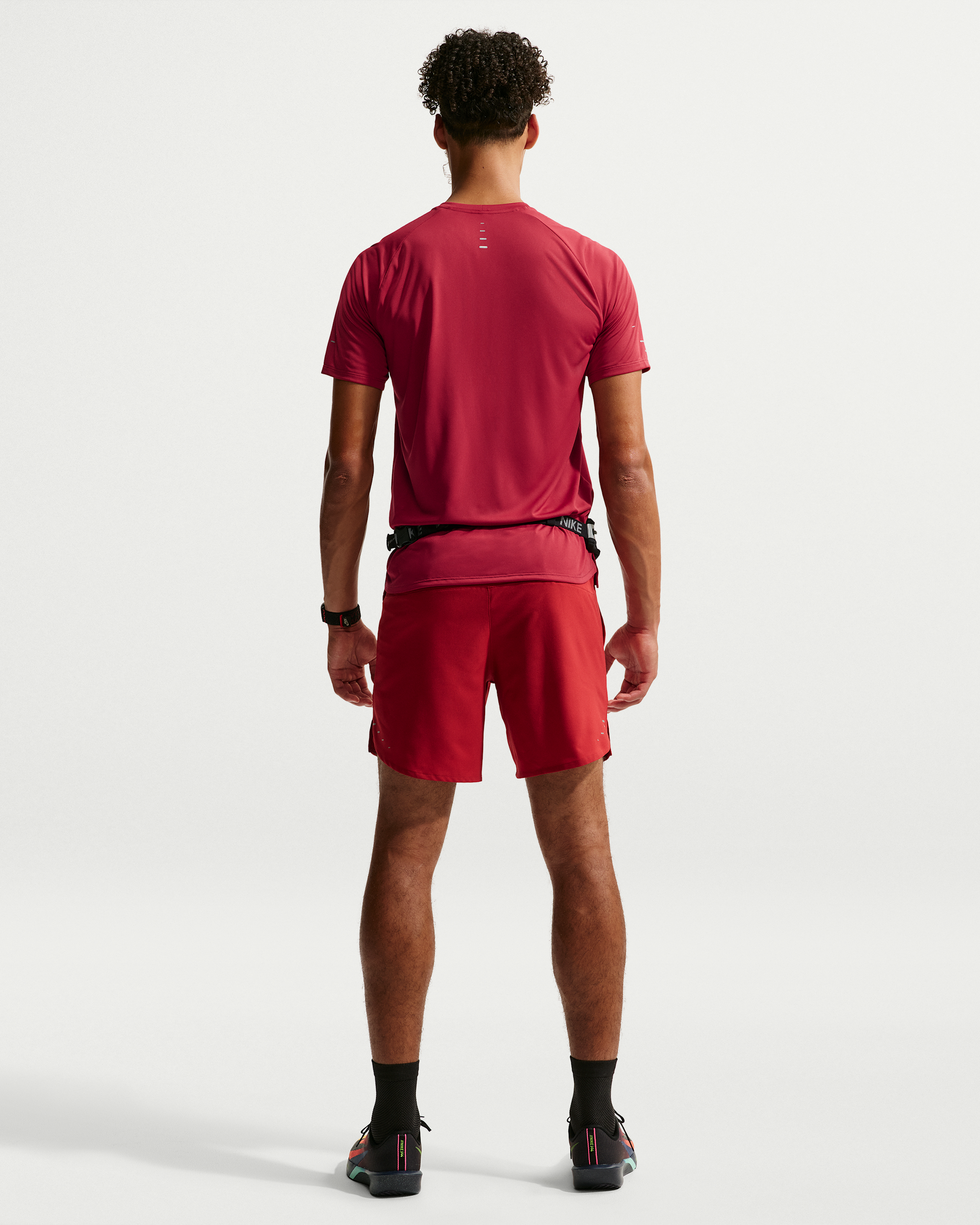 Nike Stride Men's Dri-FIT ADV Short-Sleeve Running Top - Tough Red - View 5