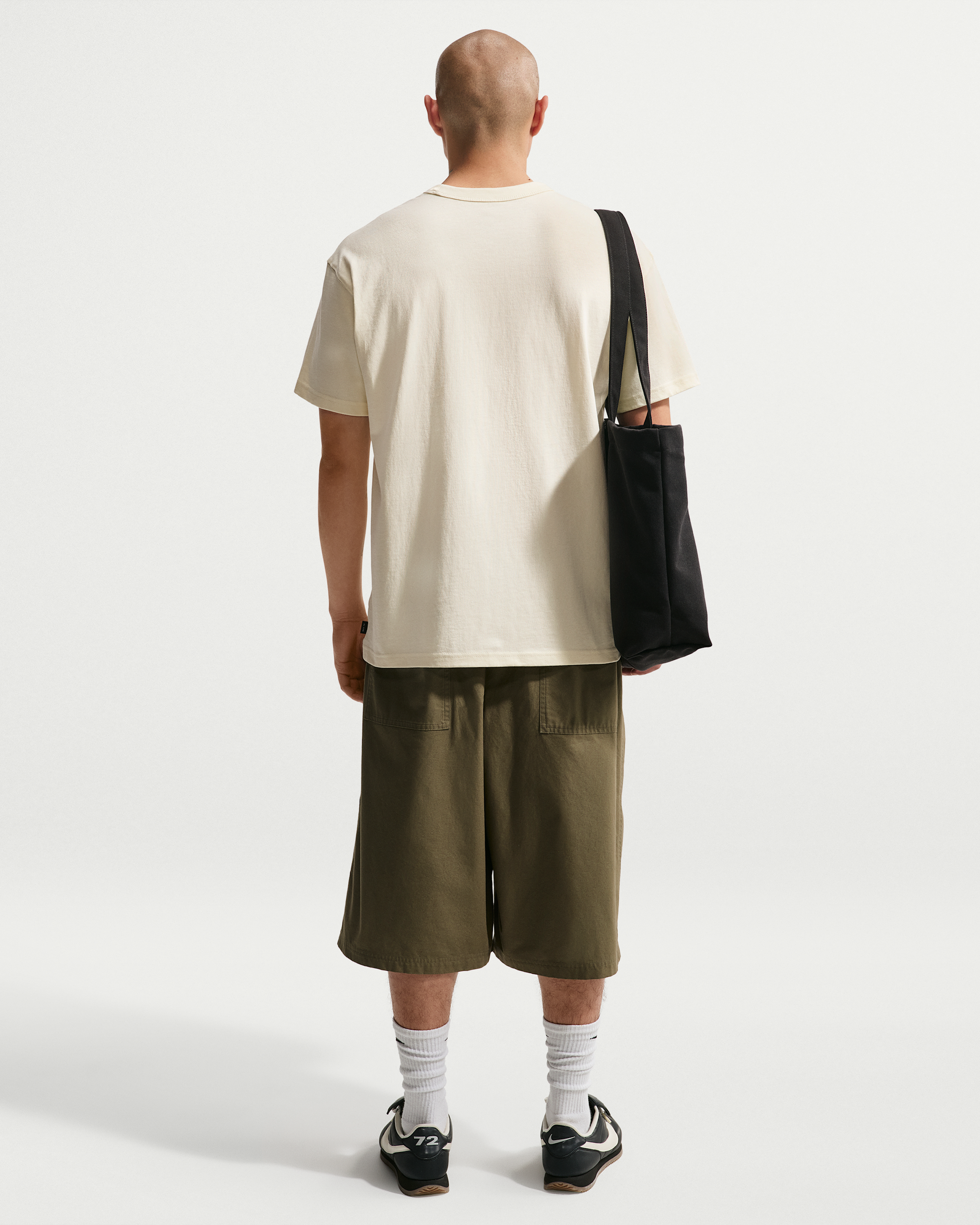 Nike Sportswear Premium Essentials Men's T-Shirt - Coconut Milk - View 5