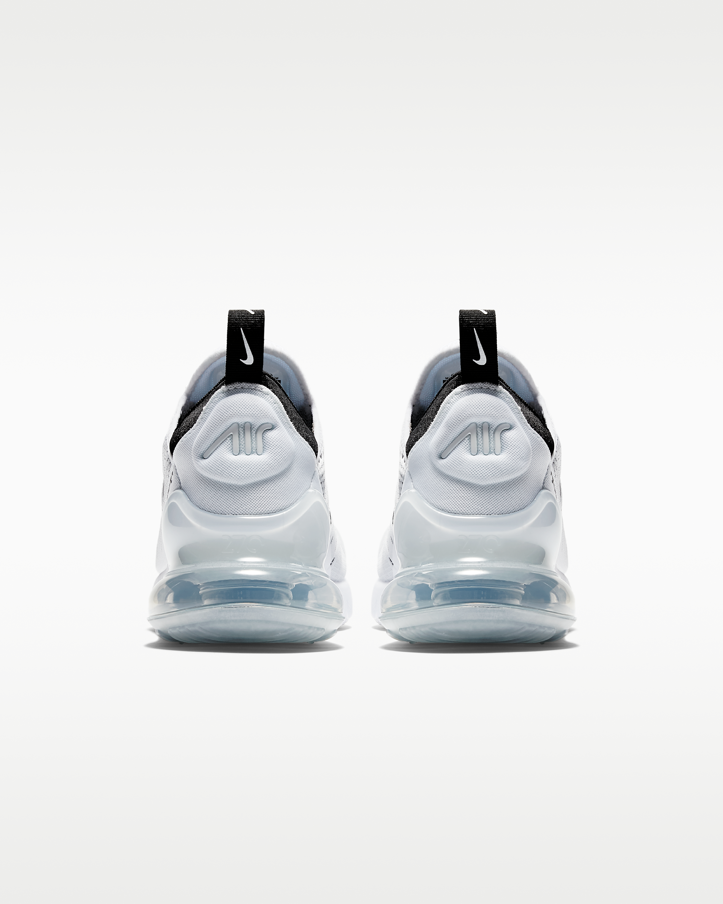 Nike Air Max 270 Women's Shoes - White/White/Black - View 6