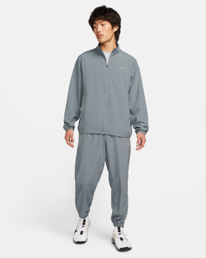 Nike Form Men's Dri-FIT Tapered Versatile Trousers - Smoke Grey/Black - View 6