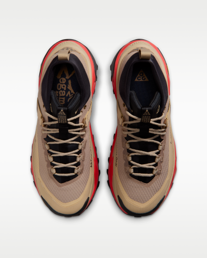 ACG Zegama Hike Men's Hiking Shoes - British Khaki/Linen/Light Crimson/British Khaki - View 4