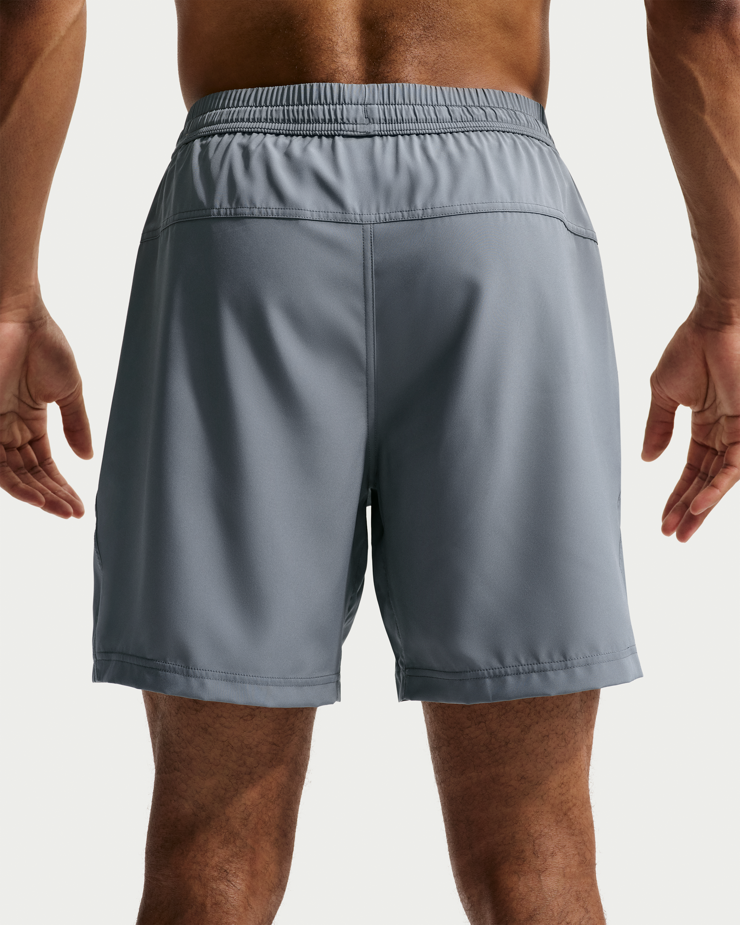 Nike Form Men's Dri-FIT 18cm (approx.) Unlined Versatile Shorts - Smoke Grey/Black - View 3