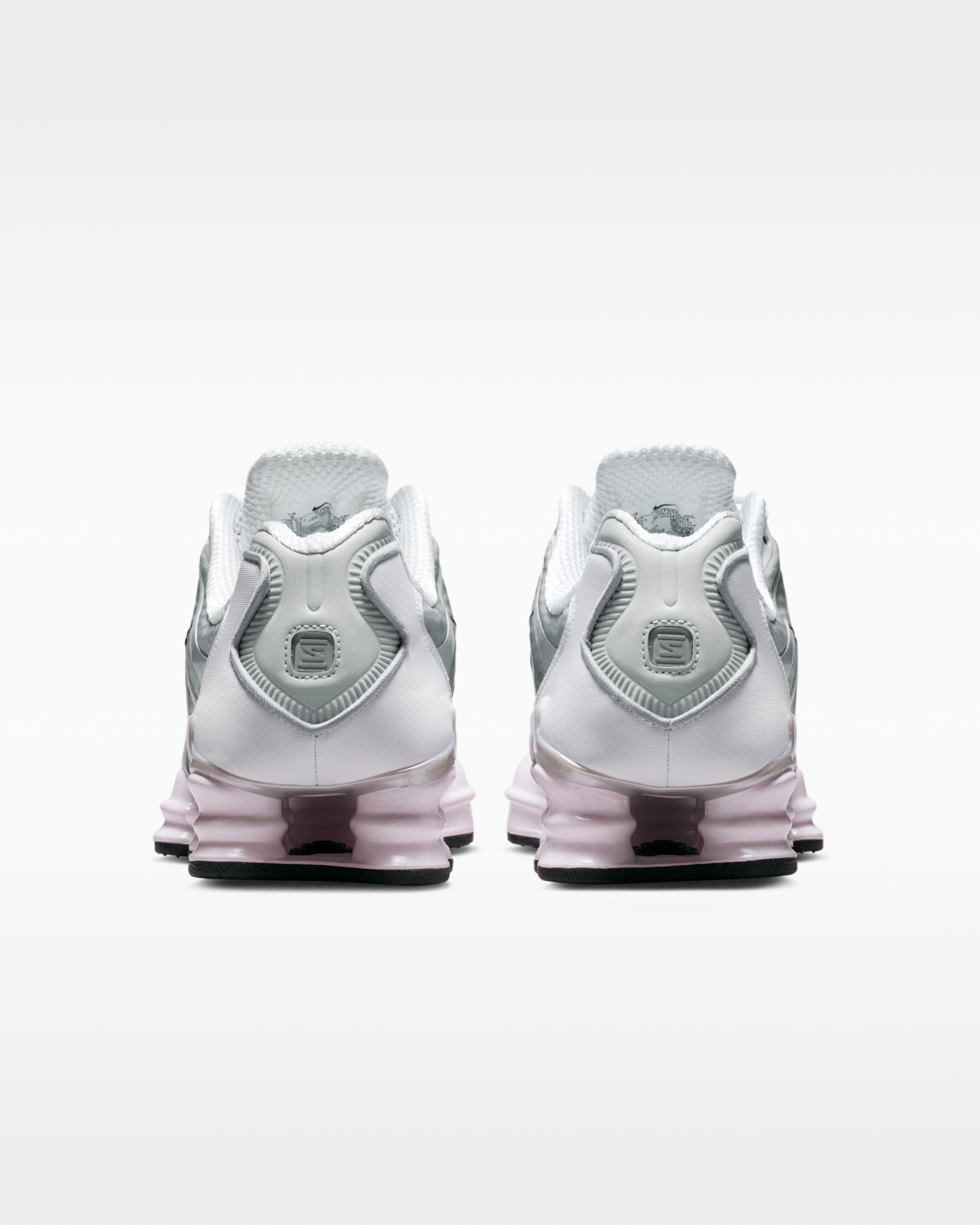 Nike Shox TL Women's Shoes - Neutral Grey/Metallic Silver/Black/Pearl Pink - View 6