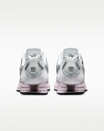 Nike Shox TL Women's Shoes - Neutral Grey/Metallic Silver/Black/Pearl Pink - View 6