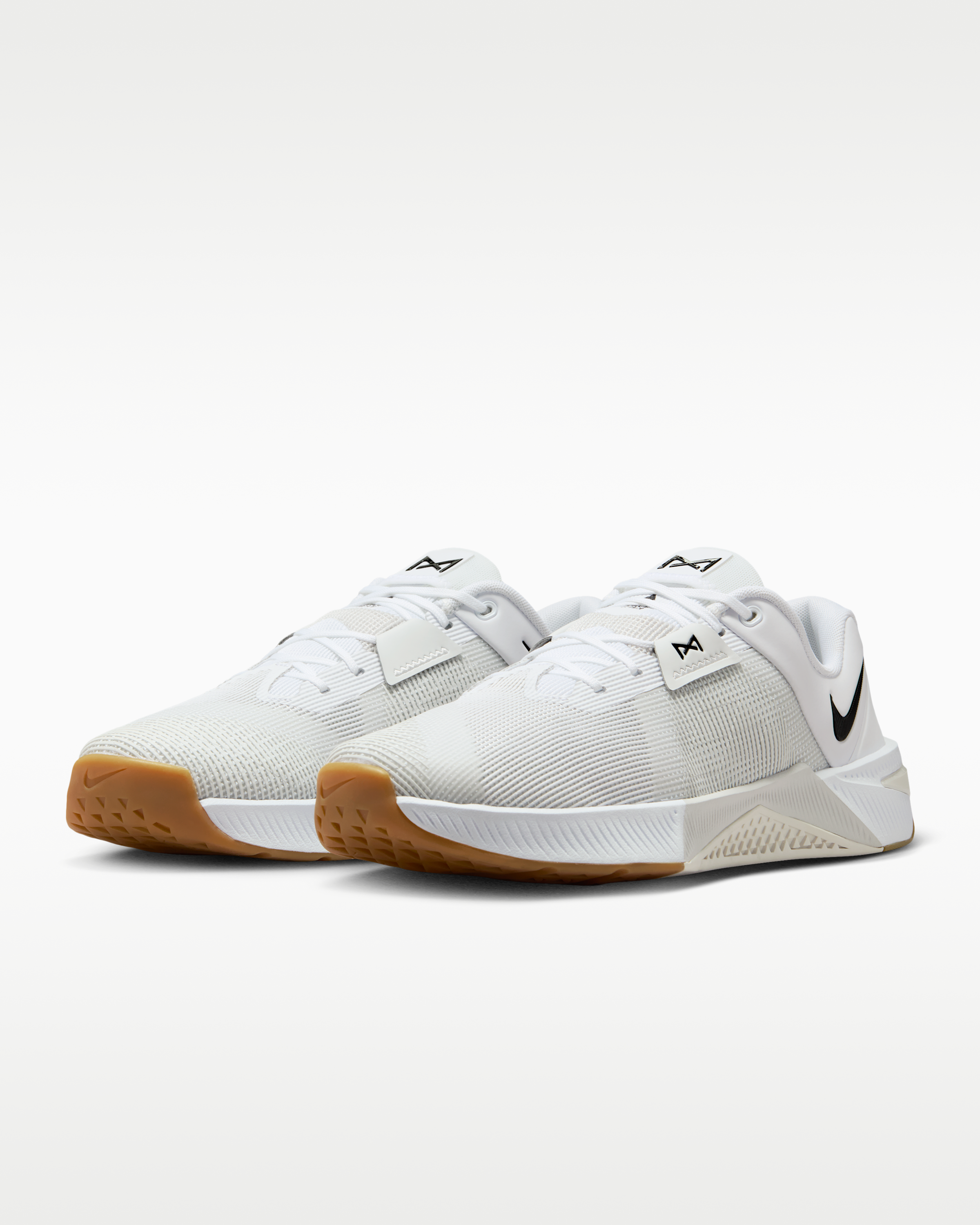 Nike Metcon 10 Men's Workout Shoes - White/Platinum Tint/Gum Light Brown/Black - View 5