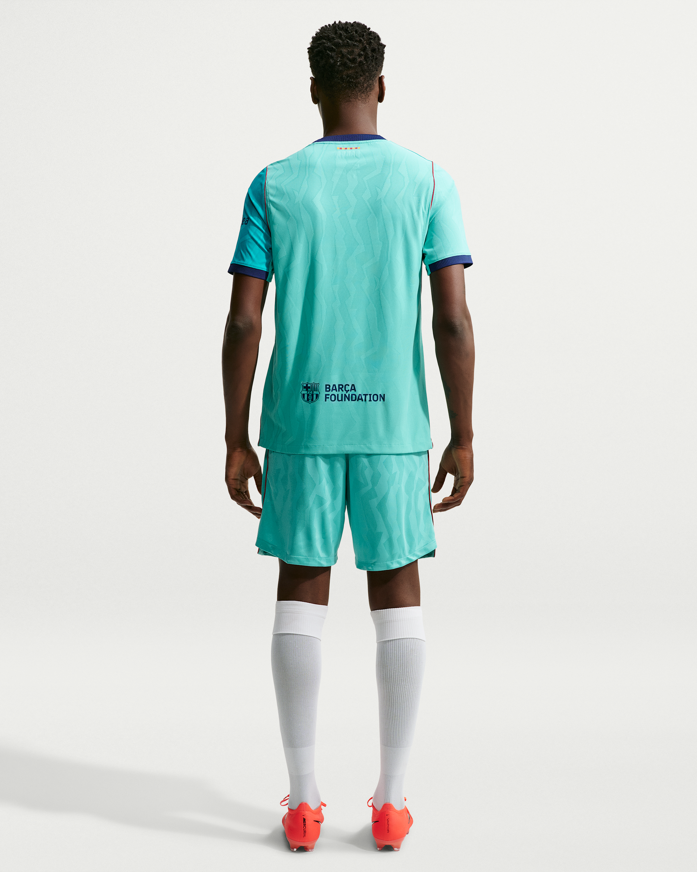 FC Barcelona 2026/27 Match Third Men's Nike Aero-FIT Football Authentic Shirt - Green Frost/Green Frost/Gym Red/Loyal Blue - View 5