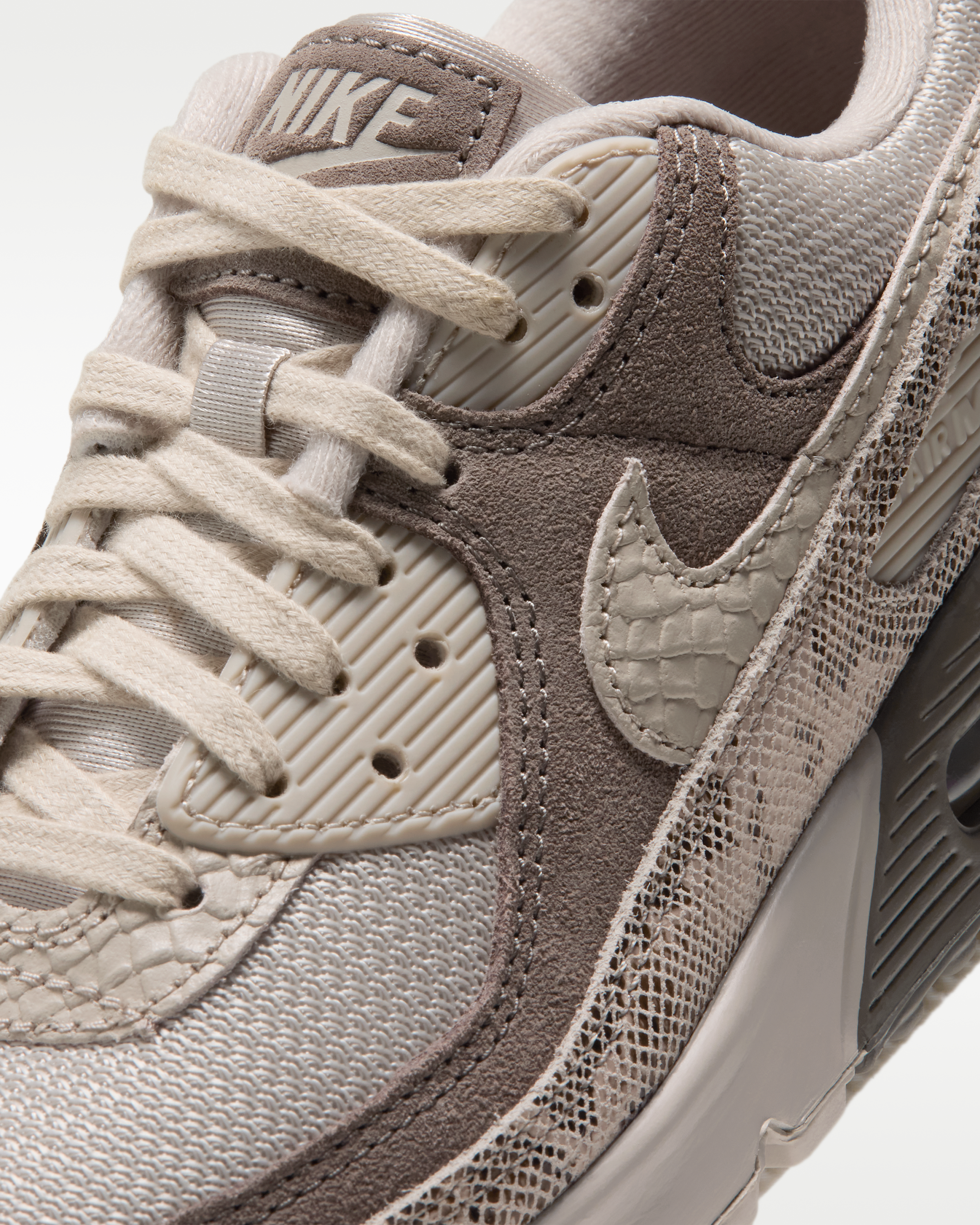 Nike Air Max 90 Women's Shoes - Cream II/Cave Stone/Cream II - View 7