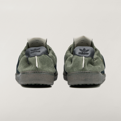 adidas SAMBA OG SFTM Shoes - Base Green / Core Black / Gold Metallic - View 6