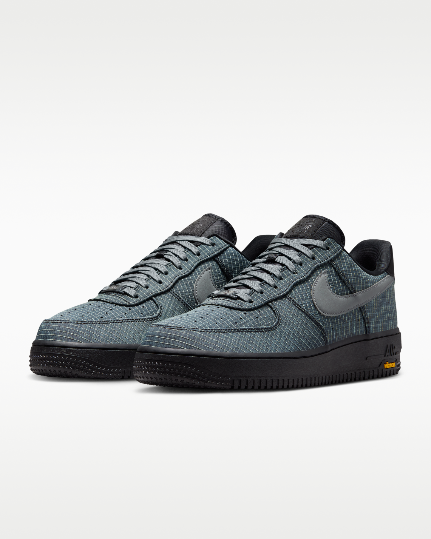 Nike Air Force 1 '07 LX Vibram® Men's Shoes - Black/Light Lemon Twist/Speed Yellow/Smoke Grey - View 5
