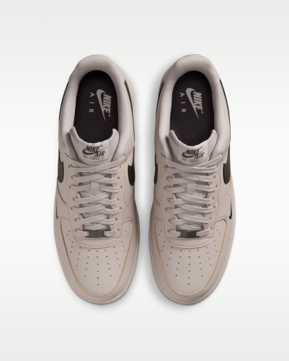 Nike Air Force 1 '07 Men's Shoes - College Grey/Newsprint - View 4