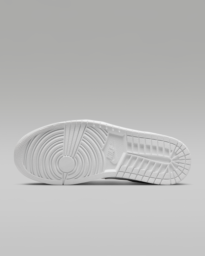 Air Jordan 1 Low Men's Shoes - White/White/White - View 2