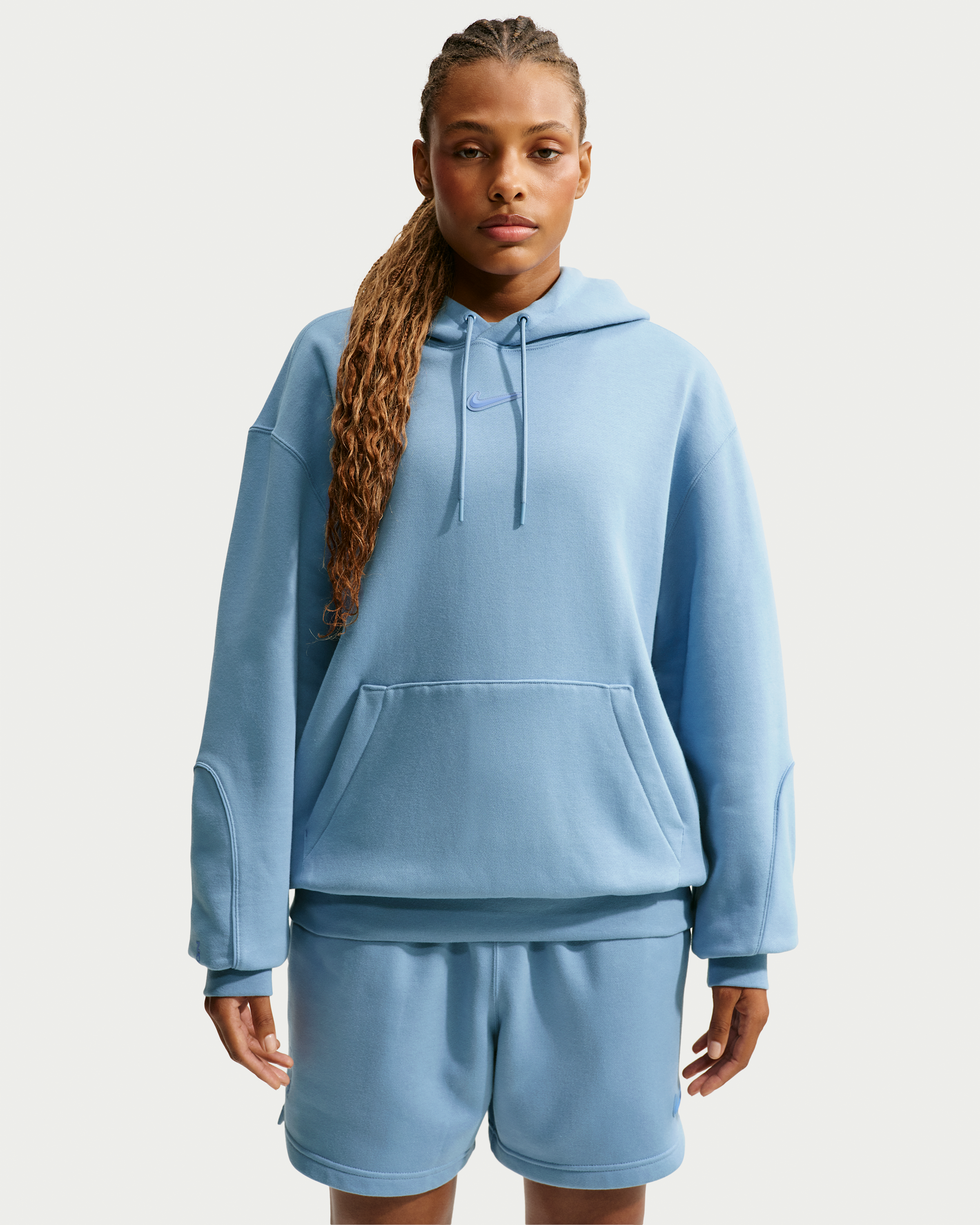 NOCTA Fleece CS Hoodie 2 - Work Blue/Polar - View 2