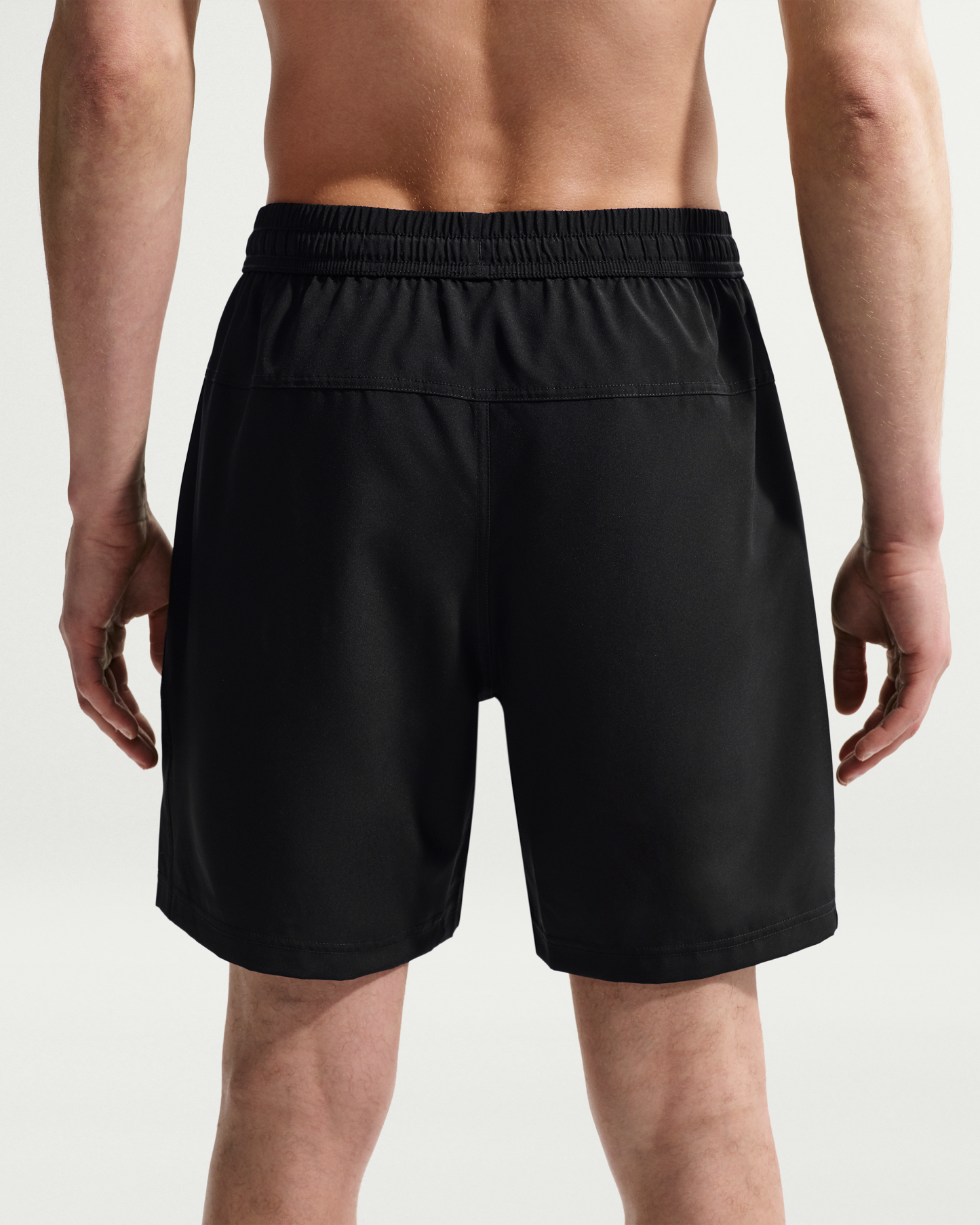 Nike Form Men's Dri-FIT 18cm (approx.) Unlined Versatile Shorts - Black/White - View 3