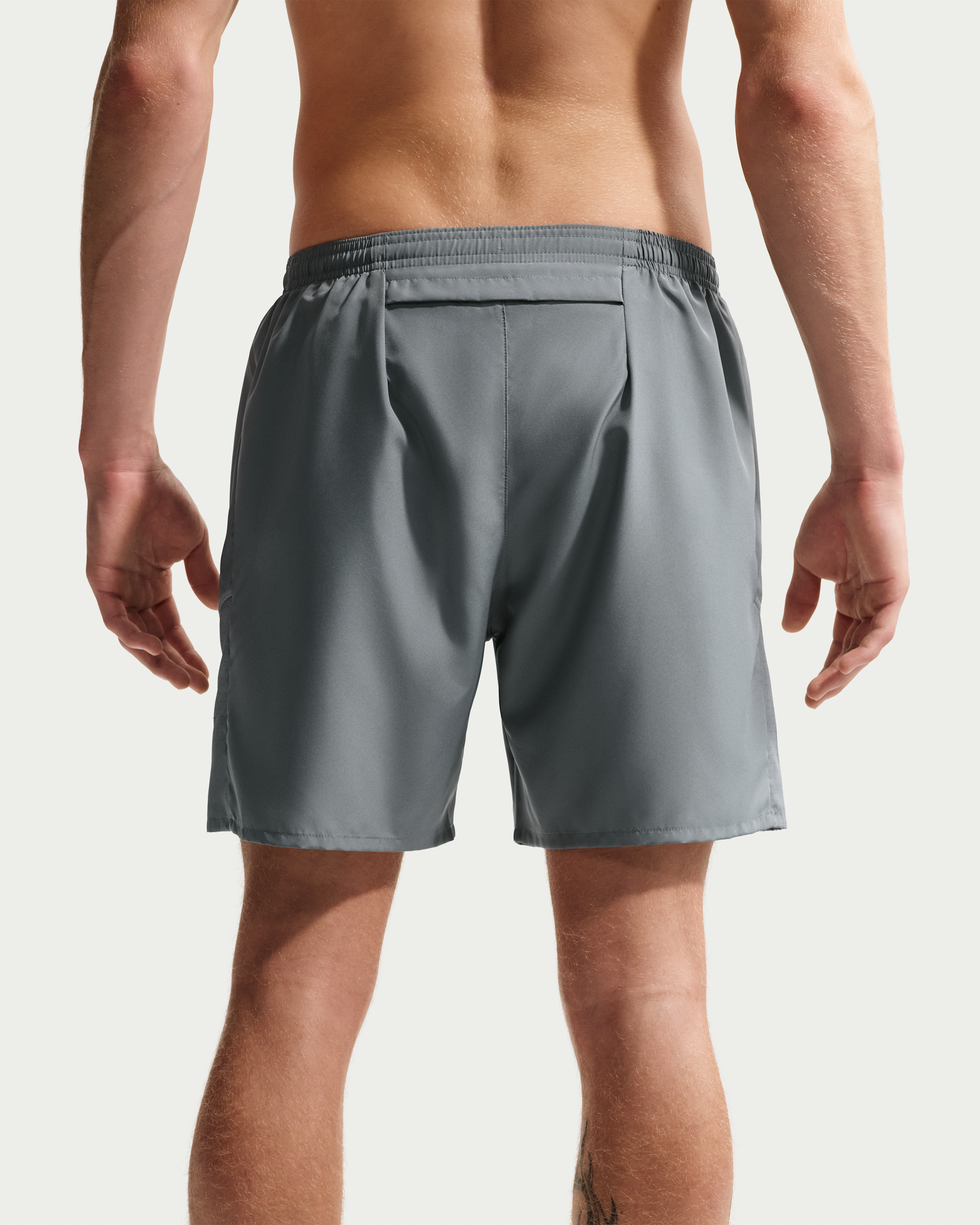 Nike Miler Men's Dri-FIT 18cm (approx.) Brief-Lined Running Shorts - Smoke Grey/Smoke Grey - View 3