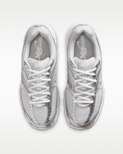 Nike Air Max Moto 2K Women's Shoes with Reflective Design Accents - Grey Fog/Metallic Silver/White - View 4