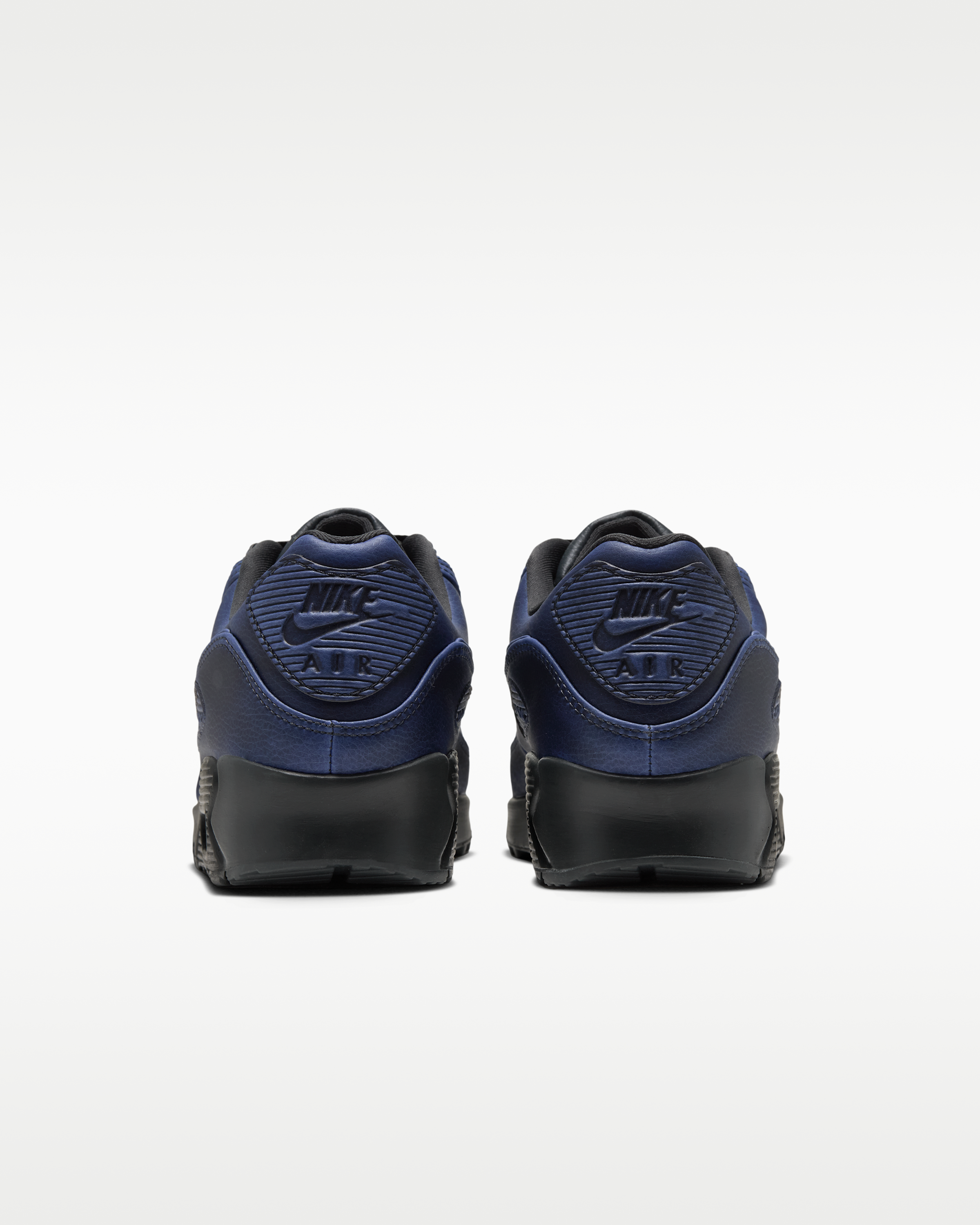 Nike Air Max 90 Premium Men's Shoes - Dark Smoke Grey/University Blue/Dark Smoke Grey - View 6