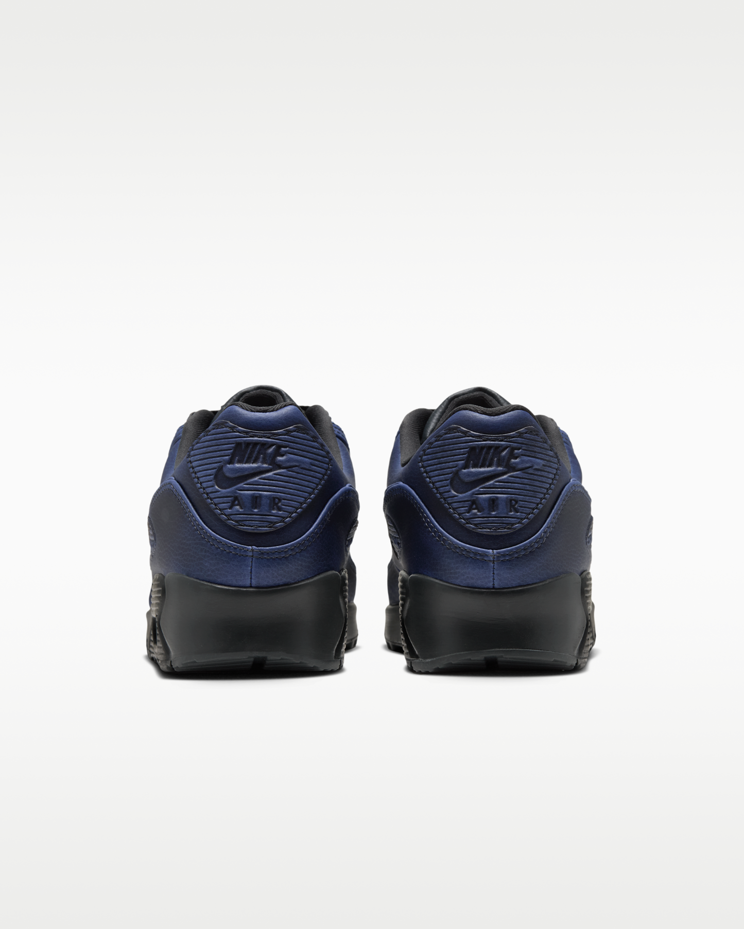 Nike Air Max 90 Premium Men's Shoes - Dark Smoke Grey/University Blue/Dark Smoke Grey - View 6