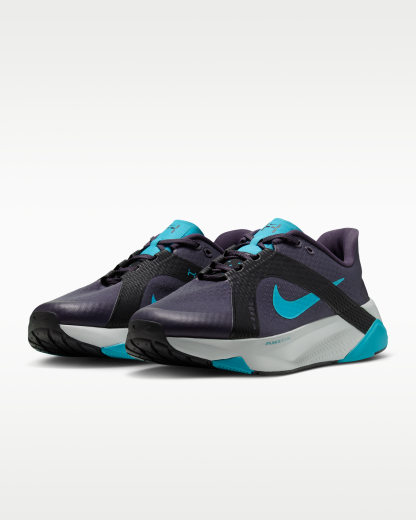 Nike Hybrid RN Men's Training Shoes - Gridiron/Black/Light Silver/Dusty Cactus - View 5