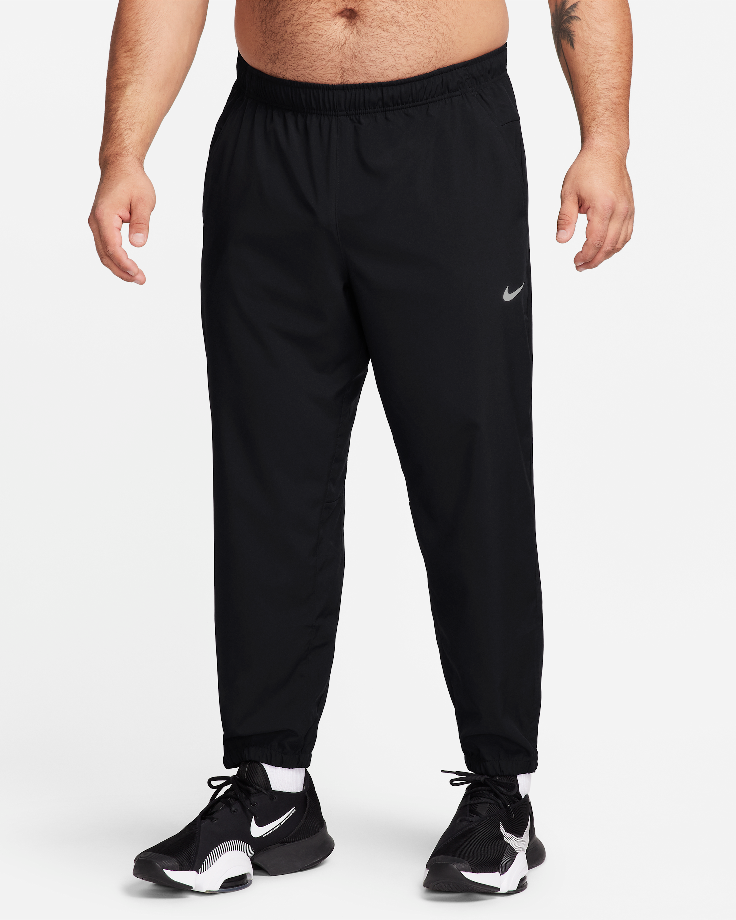 Nike Form Men's Dri-FIT Tapered Versatile Trousers - Black/Black - View 8